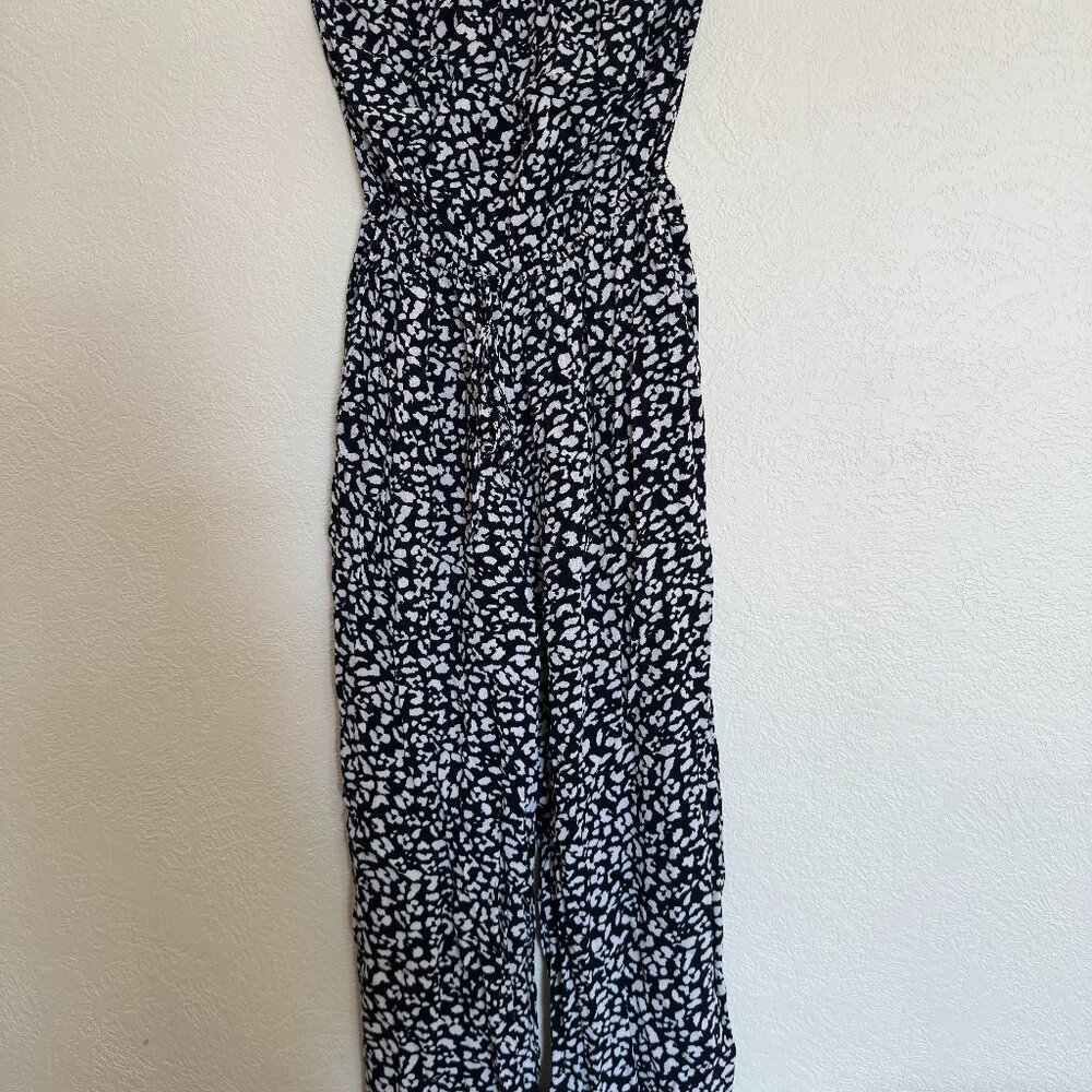 Abercrombie & Fitch, strapless, jumper, black/white, Size S